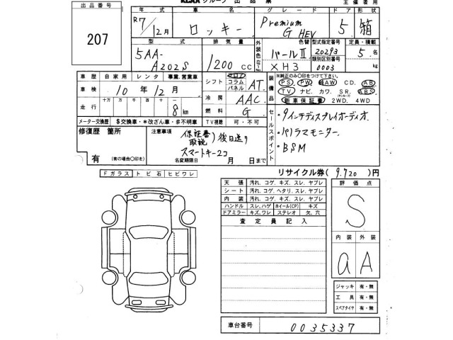 Daihatsu ROCKY 2025 7584087-2