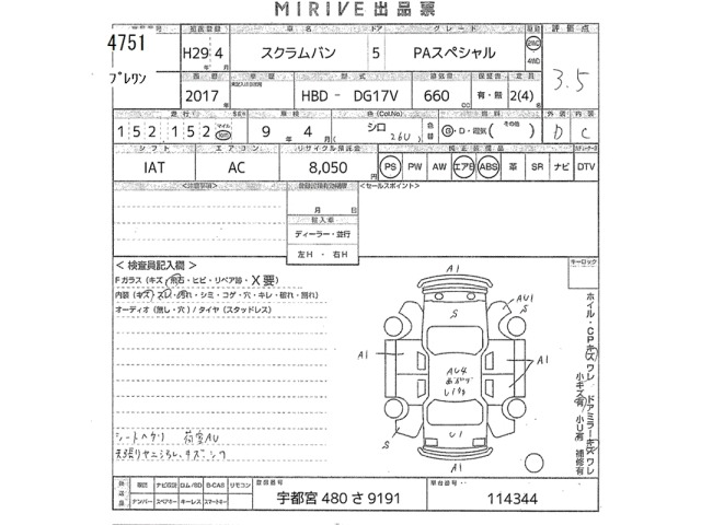 Mazda SCRUM VAN 2017 7576612-2