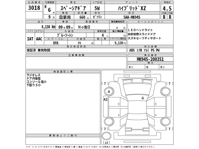 Suzuki SPACIA 2024 7581926-2