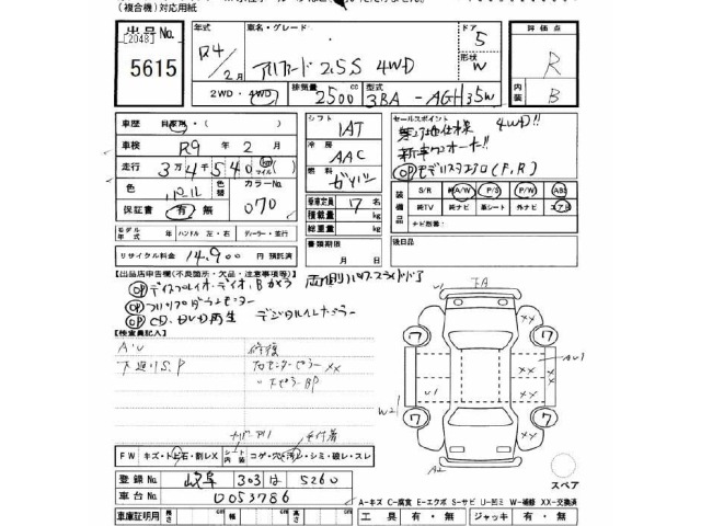 Toyota ALPHARD 2022 7642610-2