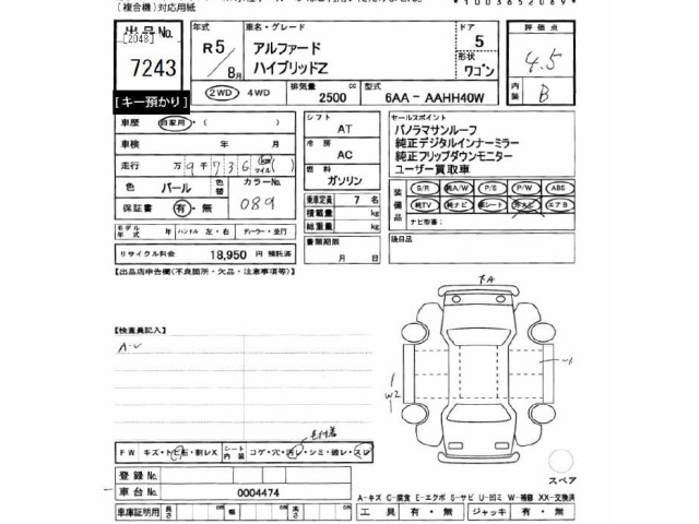 Toyota ALPHARD 2023 7642700-2