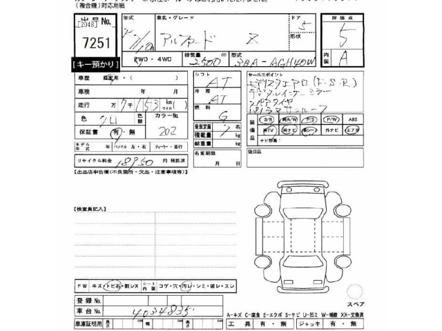 Toyota ALPHARD 2025 7642743-2