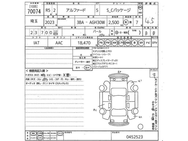 Toyota ALPHARD 2023 7643327-2