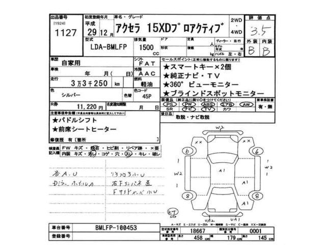 Mazda AXELA 2017 7635150-2