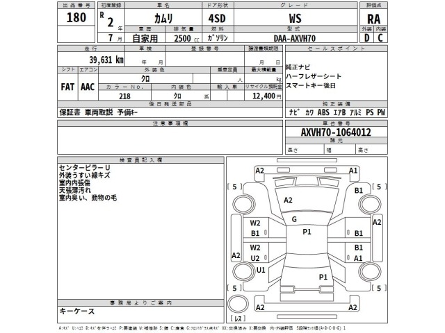 Toyota CAMRY 2020 7640508-2