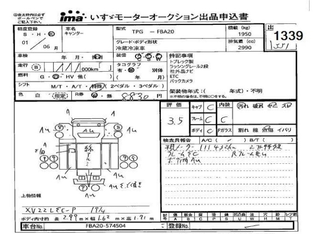 Mitsubishi CANTER 2019 7625405-0