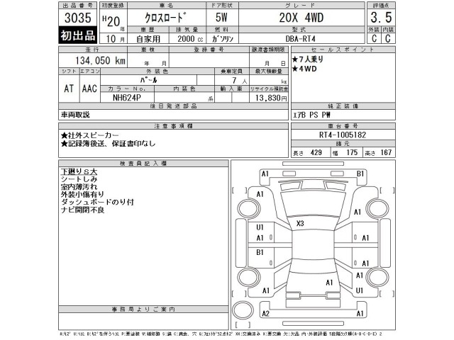 Honda CROSSROAD 2008 7640384-2