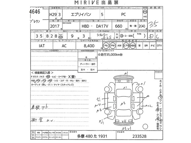 Suzuki EVERY 2017 7639255-2