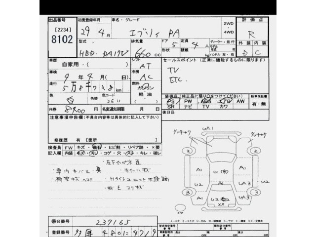Suzuki EVERY 2017 7639424-2