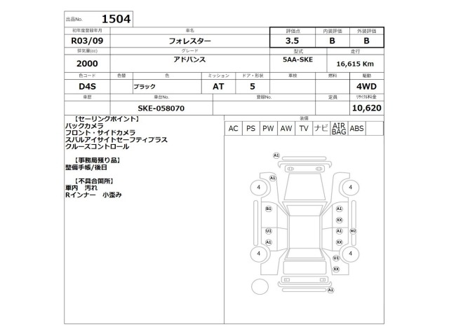 Subaru FORESTER 2021 7641263-2