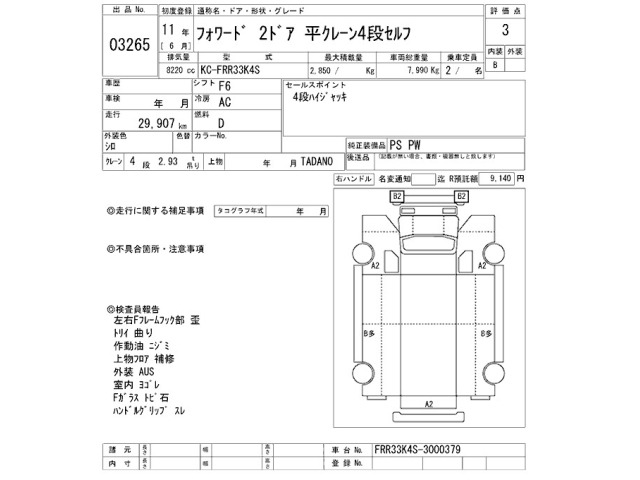 Isuzu FORWARD 1999 7636471-2