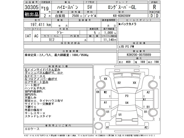 Toyota HIACE VAN 2007 7642047-2