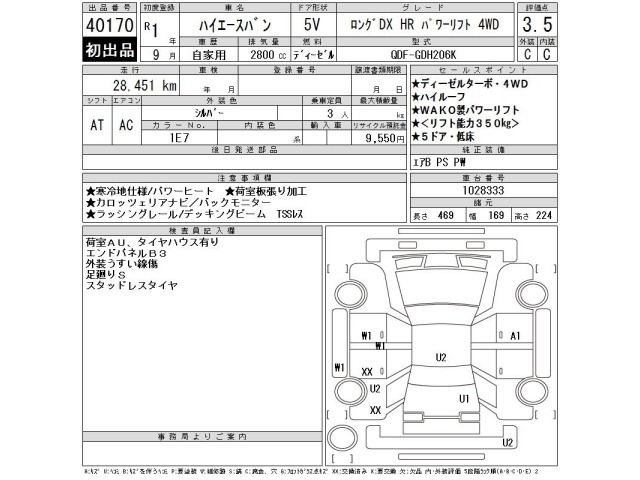 Toyota HIACE VAN 2019 7642067-2