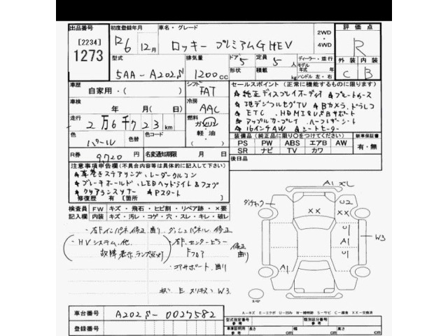 Daihatsu ROCKY 2024 7634947-2