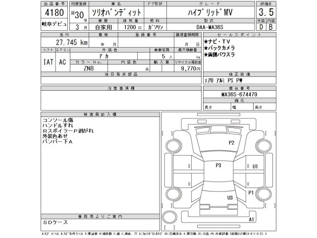 Suzuki SOLIO 2018 7641640-2