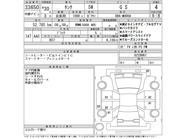 Toyota TANK 2018 7643909-2