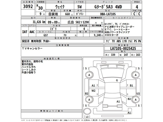 Daihatsu WAKE 2018 7643417-2