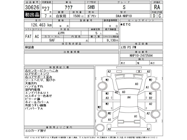 Toyota AQUA 2015 7659834-2