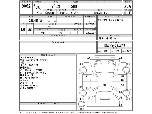 Mazda DEMIO 2014 7658435-2
