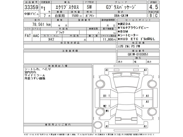 Mitsubishi ECLIPSE CROSS 2019 7646134-2