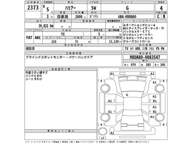 Toyota HARRIER 2023 7649134-2