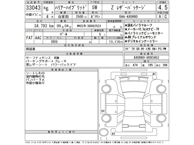 Toyota HARRIER 2024 7649209-2