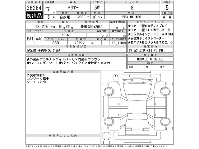 Toyota HARRIER 2025 7649255-2