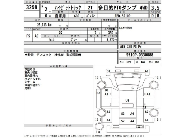 Daihatsu HIJET TRUCK 2020 7652426-2