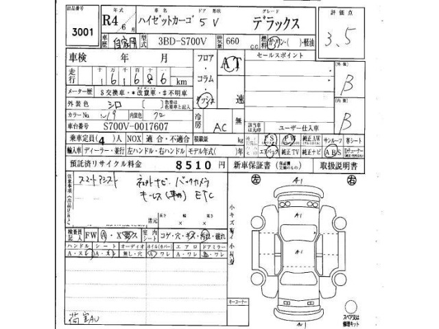 Daihatsu HIJET VAN 2022 7654249-6