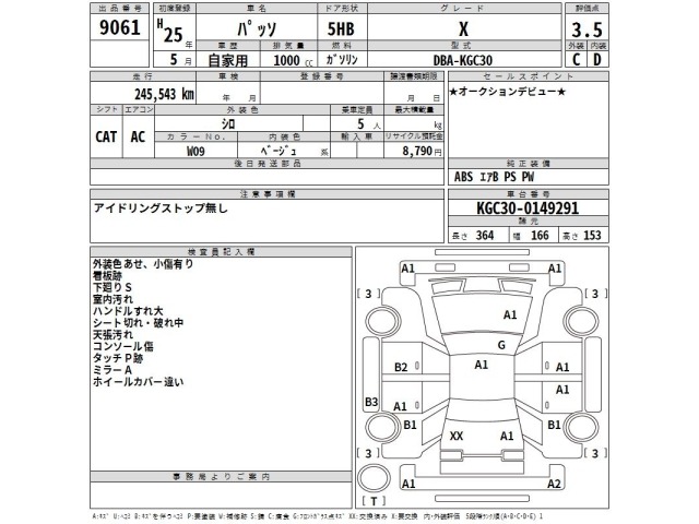 Toyota PASSO 2013 7655371-2