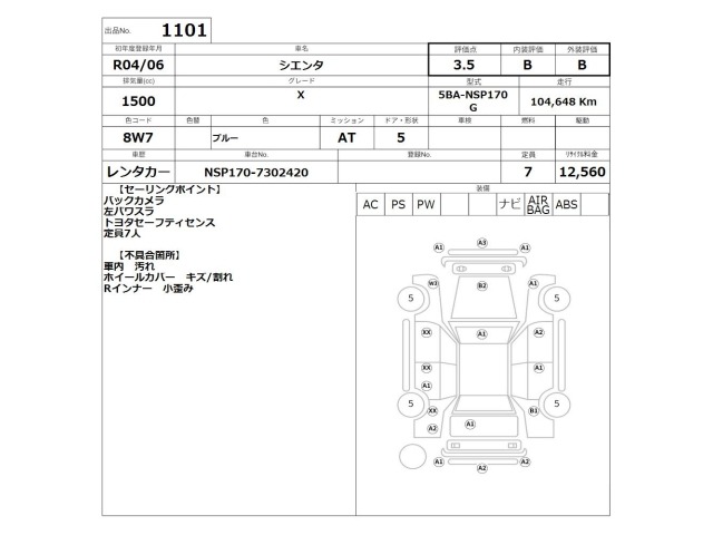 Toyota SIENTA 2022 7657508-2
