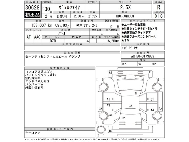Toyota VELLFIRE 2018 7657909-2