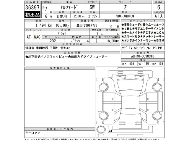Toyota ALPHARD 2025 7670260-2