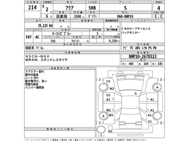 Toyota AQUA 2020 7660742-2