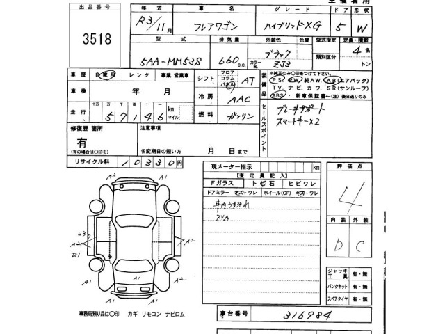 Mazda FLAIR WAGON 2021 7660297-2