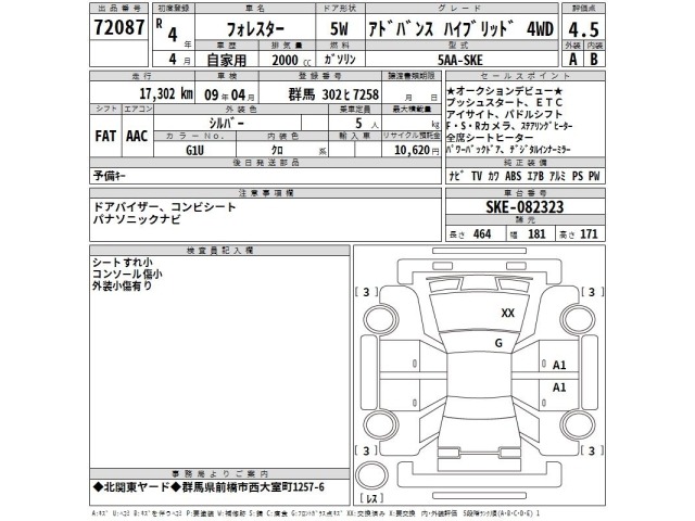 Subaru FORESTER 2022 7664961-2