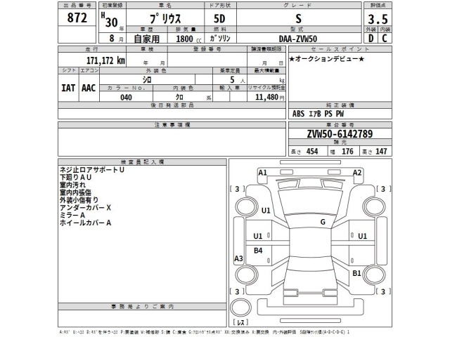 Toyota PRIUS 2018 7660097-2