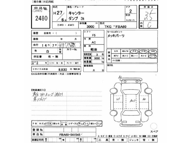 Mitsubishi CANTER 2015 7686808-2