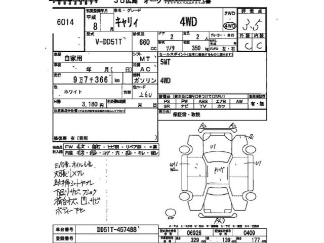 Suzuki CARRY TRUCK 1996 7675205-2
