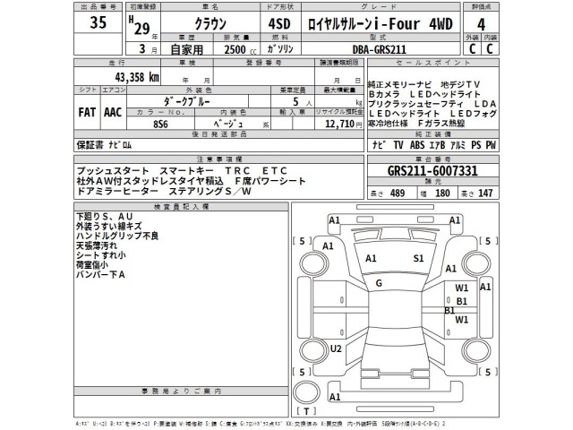 Toyota CROWN 2017 7679139-2