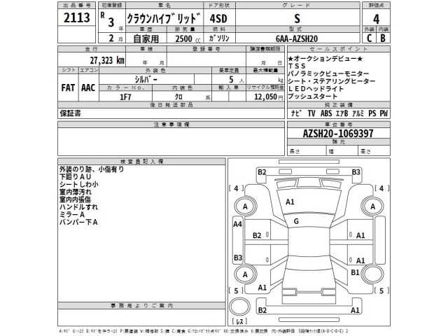 Toyota CROWN 2021 7679140-2