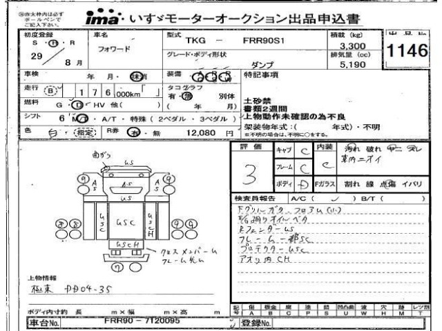 Isuzu FORWARD 2017 7689850-2