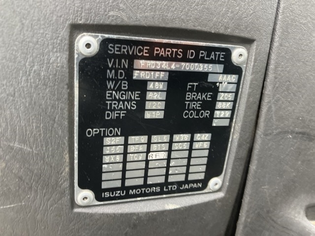Isuzu FORWARD 2000 7689861-8