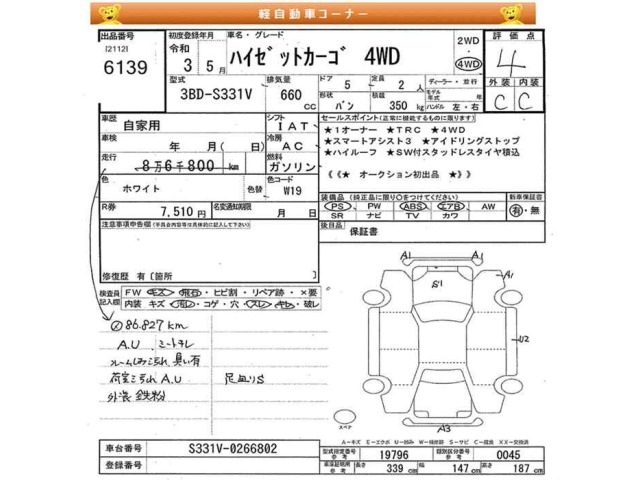 Daihatsu HIJET VAN 2021 7679977-2