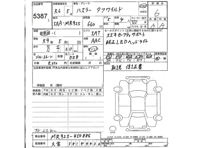 Suzuki HUSTLER 2024 7688431-2