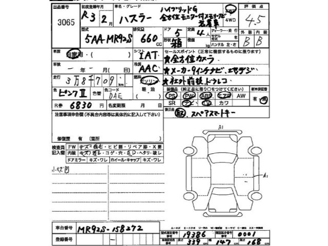 Suzuki HUSTLER 2021 7688433-2