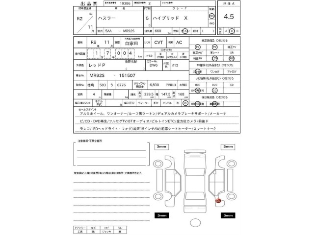 Suzuki HUSTLER 2020 7688441-3
