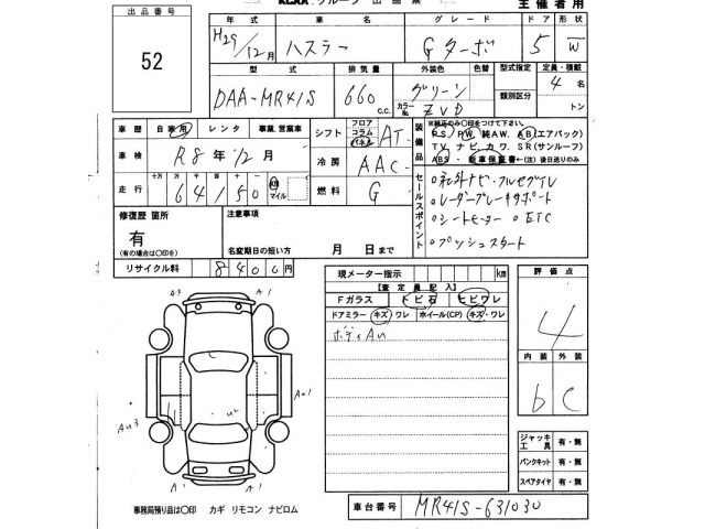 Suzuki HUSTLER 2017 7688446-2