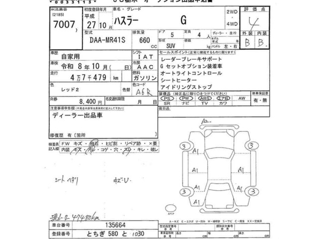 Suzuki HUSTLER 2015 7689036-2