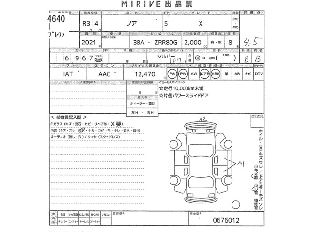 Toyota NOAH 2021 7688507-2